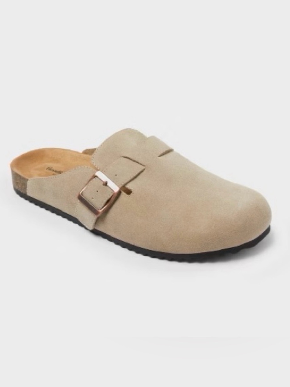 Cat & Jack Kids Tate Molded Footbed Clog Taupe Sz BOYS 5 GIRLS 6.5